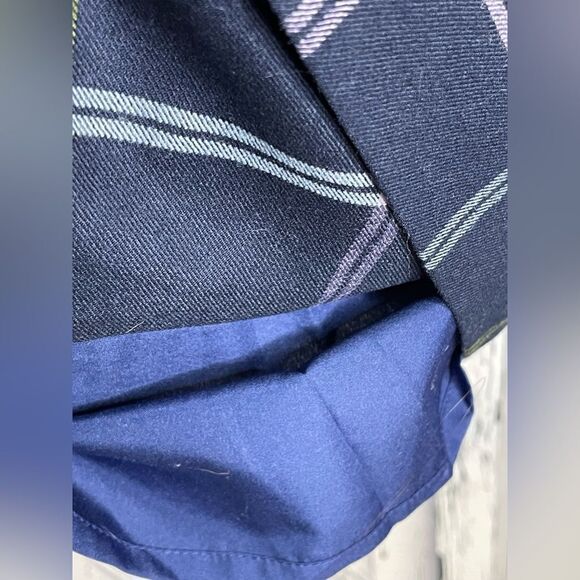 J. Crew Wool Blend Plaid Paper Bag Mini Skirt 4 - Picture 3 of 5